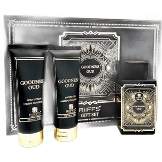 Kit RiiFFS Goodness Oud Eau de Parfum 100 ml com 3 peças