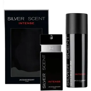 Kit Jacques Bogart Silver Scent Intense Eau de Toilette 100 ml + desodorante corporal 200 ml
