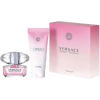 Kit Versace Bright Crystal Eau de Toilette 50 ml + Loção Corporal 100 ml